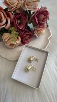 עגילי טיפת מים