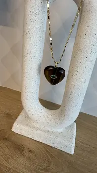 שרשרת לב - עין הנמר