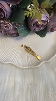 תליון דג זהב